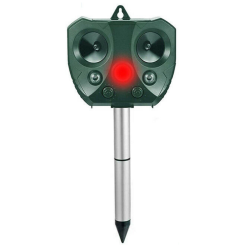 Solar Ultrasonic Garden Pest Animal Squirrel Repeller Deterrent