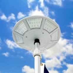 Powerful Solar Powered Flagpole LED Light