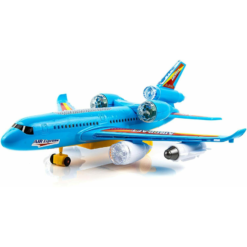 Ultimate Premium Kids LED Airbus Toy Airplane