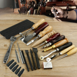 Professional Leather Working Craft Tool Kit